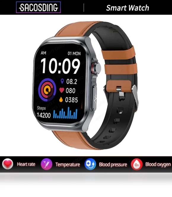 Amoled Smart Watch — Smartwatches, SACOSDING