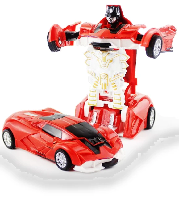 Automatic Transformer Robot with One Key — Interactive Figures & Robots, Bai Fen Bai Toys