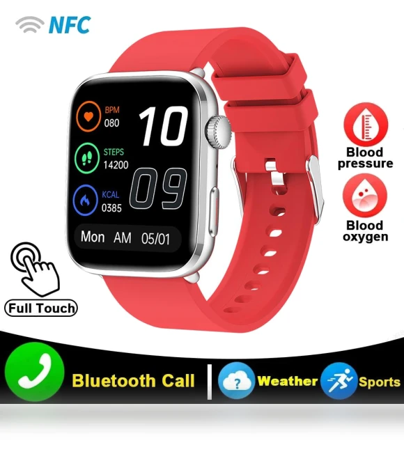 Bluetooth Call Fitness Tracker — Smartwatches, SACOSDING