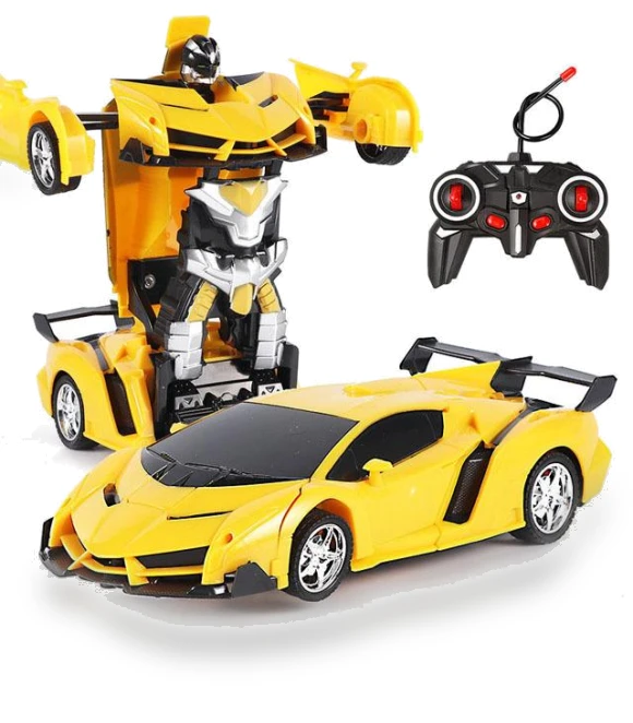 Electric Remote Control Car 2 in 1 — Interactive Figures & Robots, JJRC