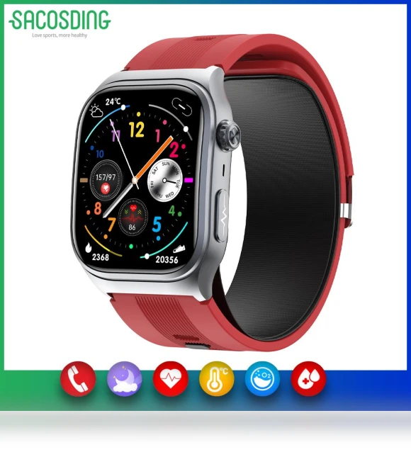 Health Monitoring SmartWatch — Smartwatches, SACOSDING