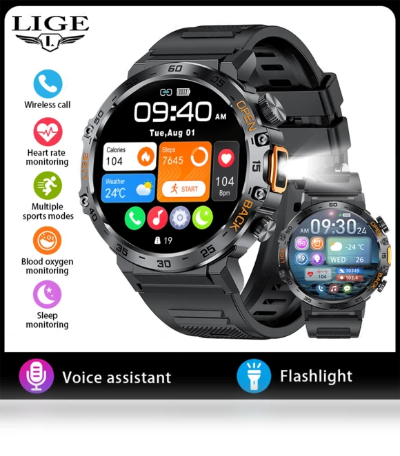 LED Smart Watch — Smartwatches, LIGE