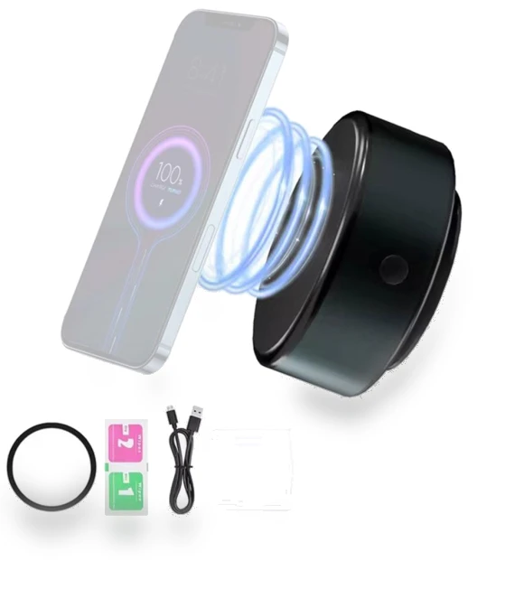 Magnetic Vacuum Car Phone Holder — Dashboard Installation Kits, Auto Launcher