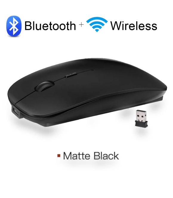 Rechargeable Wireless Bluetooth Mouse — Mouse Pads