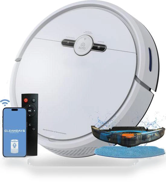 Robot Vacuum with Charging Station — Smart Cleaning Robots, Essager Electronic