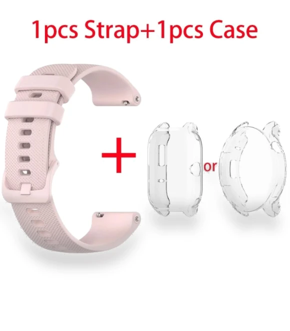 Silicone Watch Band with Case — Smartwatch Accessories, Guangruida Women Products