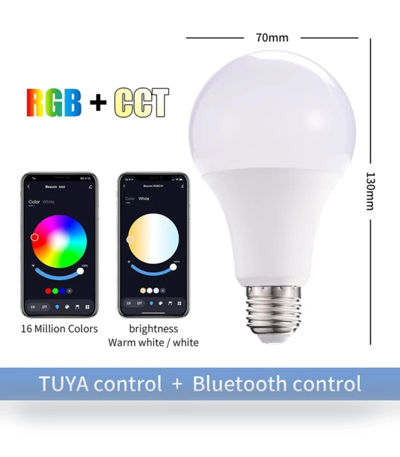 Smart Bulbs with Remote Control — LED, Refreshing Home