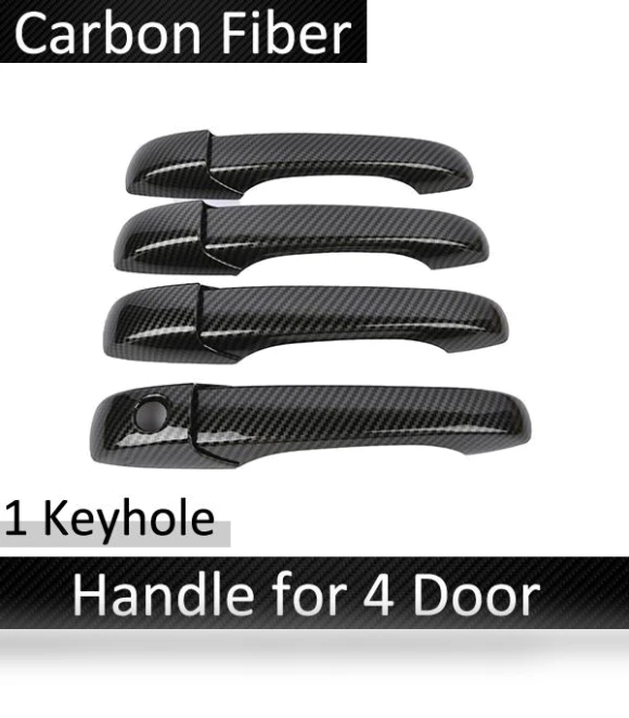 Smart Carbon Fiber Door Handle — Car Door Entry Guard