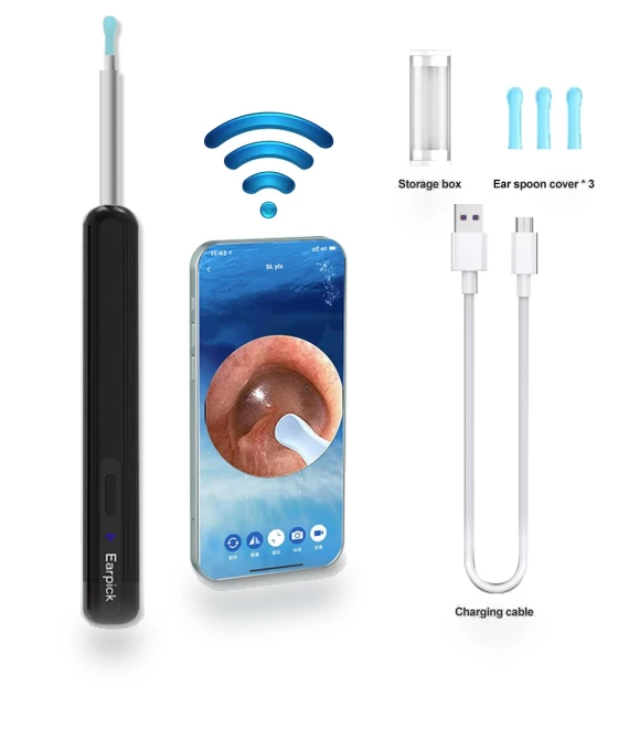 Smart Ear Wax Cleaner with Camera — Wax Removal, Meiteai-All