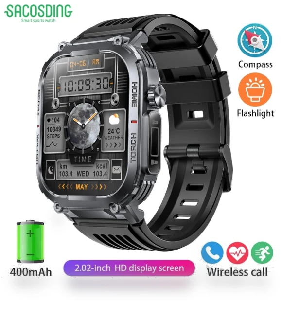 Smart Watch for Men — Smartwatches, SACOSDING