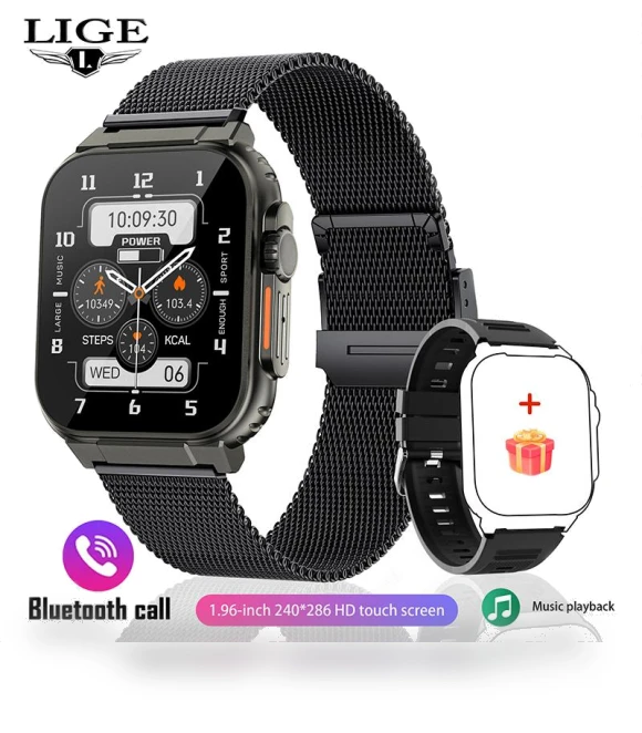 Smart Watch with SIRI Dial — Smartwatches, LIGE