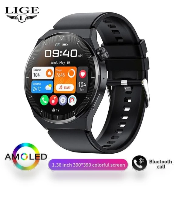 Smart Watch with Wireless Charging — Smartwatches, LIGE