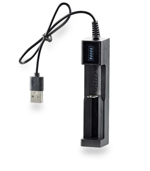 USB Smart Single-Slot Lithium Battery Charger — Chargers, Aloisia