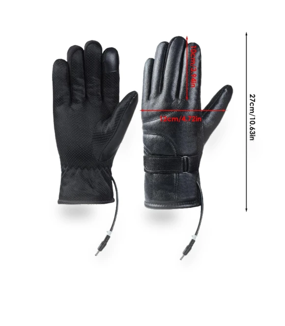Waterproof Heated Motorcycle Gloves with Touchscreen — Gloves, Freedom Outdoors