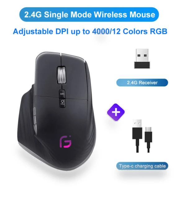 Wireless Mouse — Mouse Pads, KuWFi