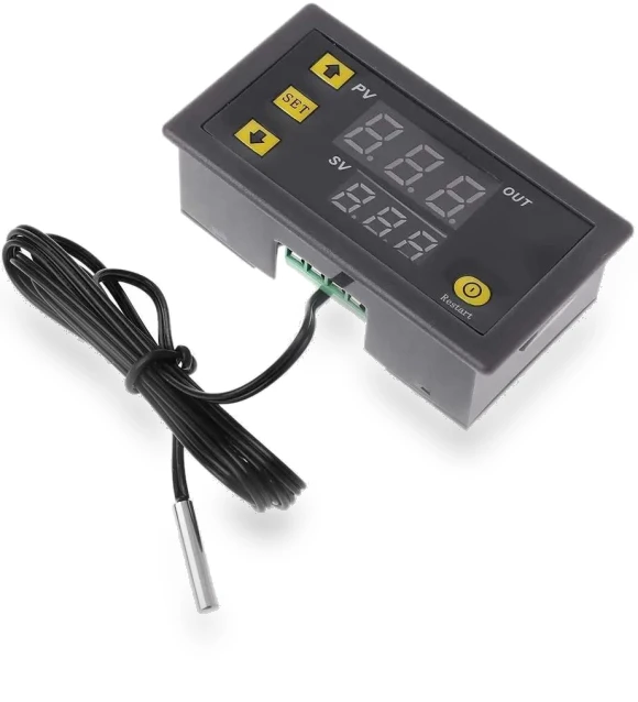 Digital LED Thermostat Temperature Controller — Climate Control Devices, Seahorse Home