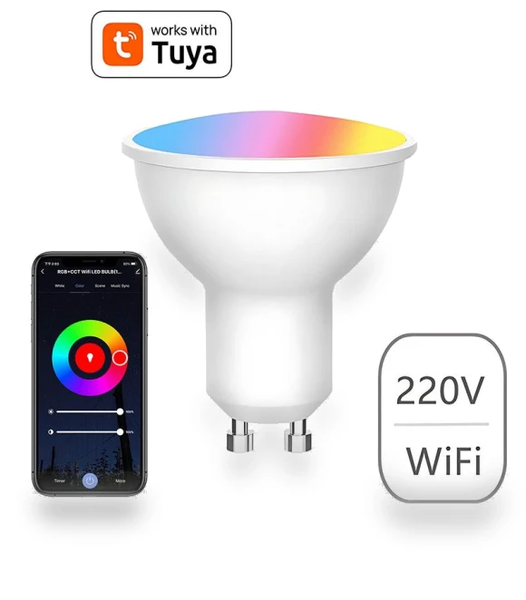 Dimmable Lamp Cup Smart Bulb — LED, HOME-Auto-001