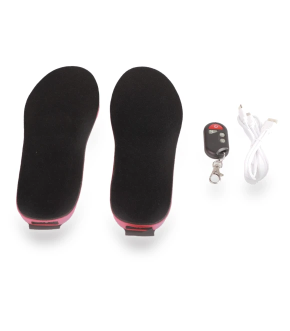 DIY Cuttable Smart Remote Control USB Rechargeable Electric Heated Insoles — Foot Warmers, Vestidos