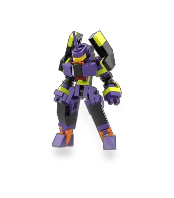 Exoskeleton Mech Construction Blocks Miniature Battle Robot — Construction Kits, Focus on toys