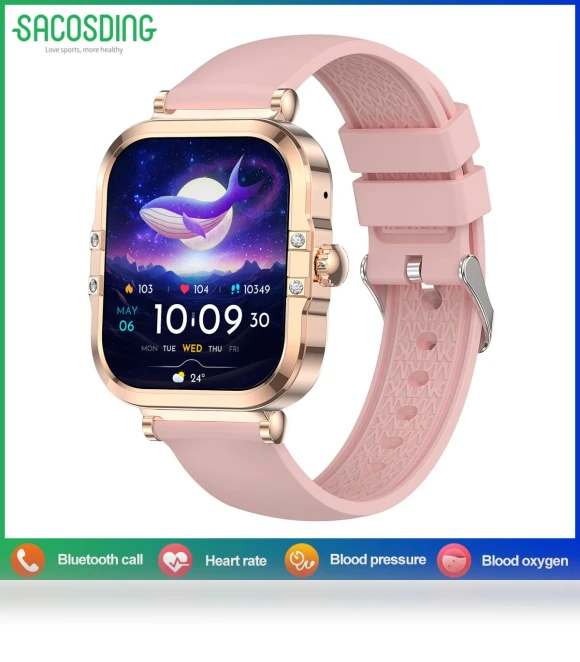Fashion Women's Smart Watch — Wearable Accessories, SACOSDING