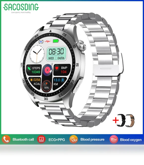 Healthy Blood Pressure Oxygen Blood Smart Watch — Smartwatches, SACOSDING