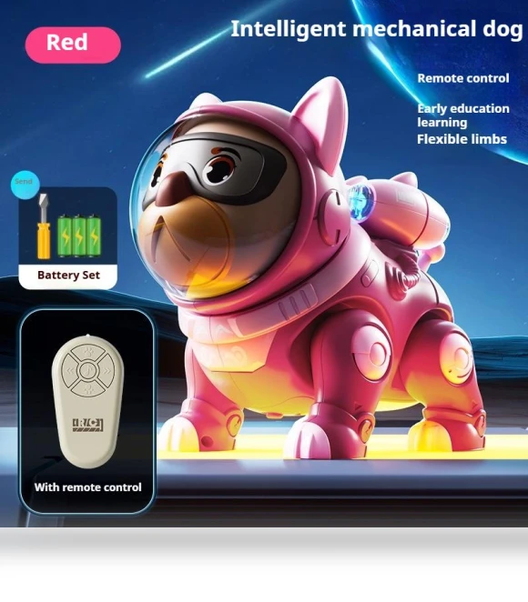 Intelligent Robotic Dog — Interactive Animal Companions, L.RIDING PULO
