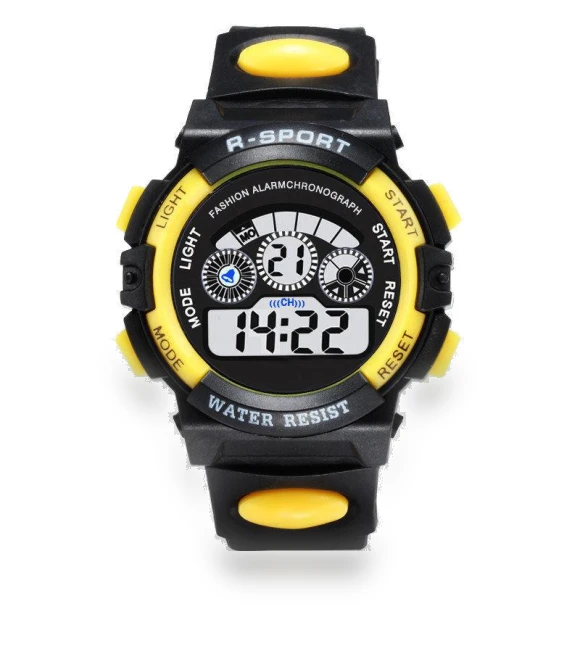 Kids Waterproof Glow-in-the-Dark Sports Watch — Active Timepieces, AI Supermarket