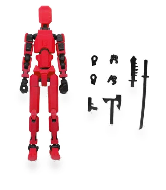 Multi-joint Flexible Robot Model — Figurines, HOMAVA
