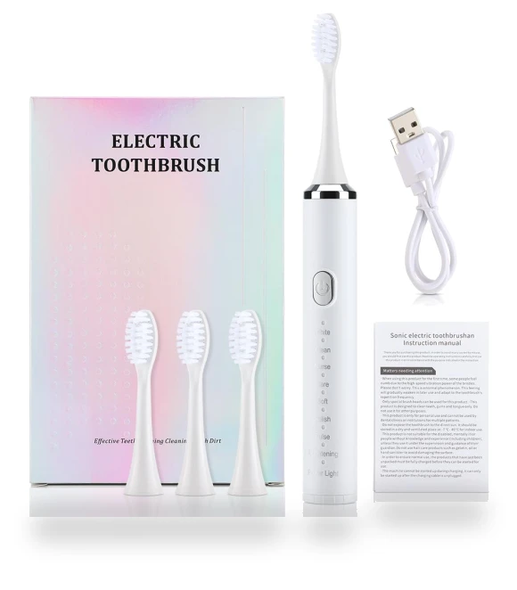 Portable Electric Toothbrush — Chargers, Light makeup