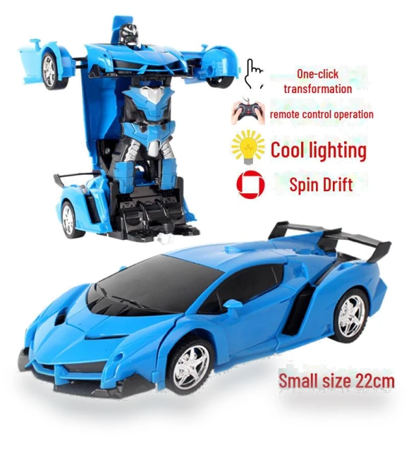 Remote Control Transforming Robot Toy — Interactive Figures & Robots, StrideBox