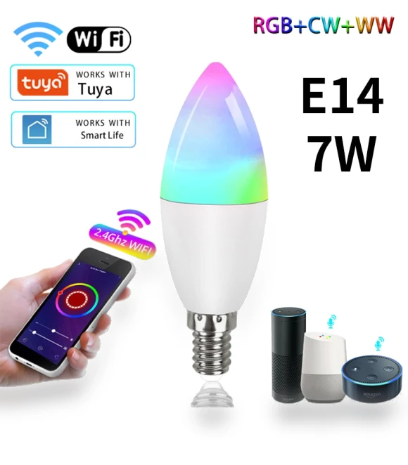Smart Bulb with Adjustable Brightness — Smart Home Modules, Cozy Cottage-Relax