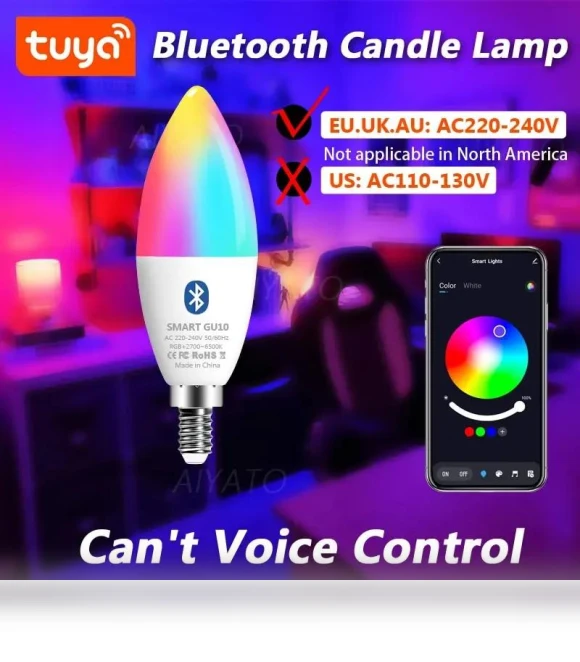 Smart Candelabra LED Lights — LED, Good Household Items