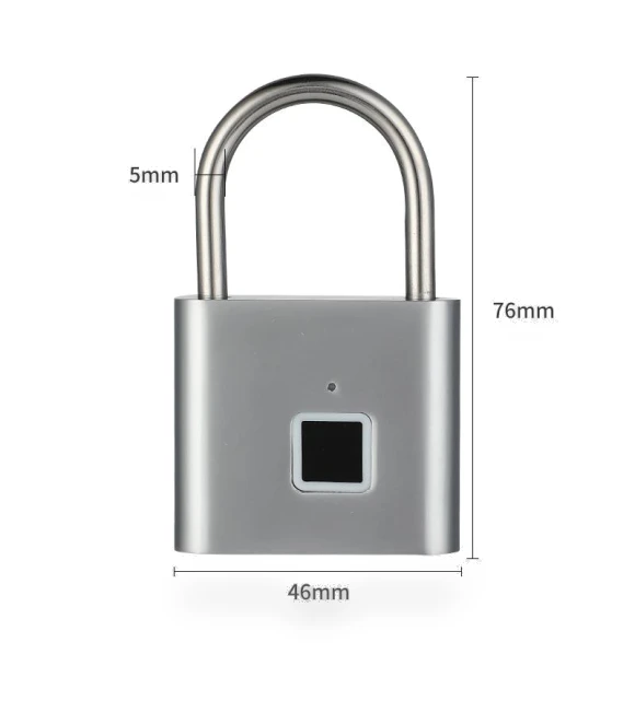 Smart Fingerprint Padlock — Smart Home Security, guangchang01