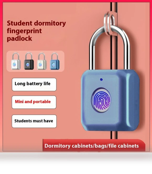 Smart Fingerprint Padlock — Smart Home Security, guangchang01