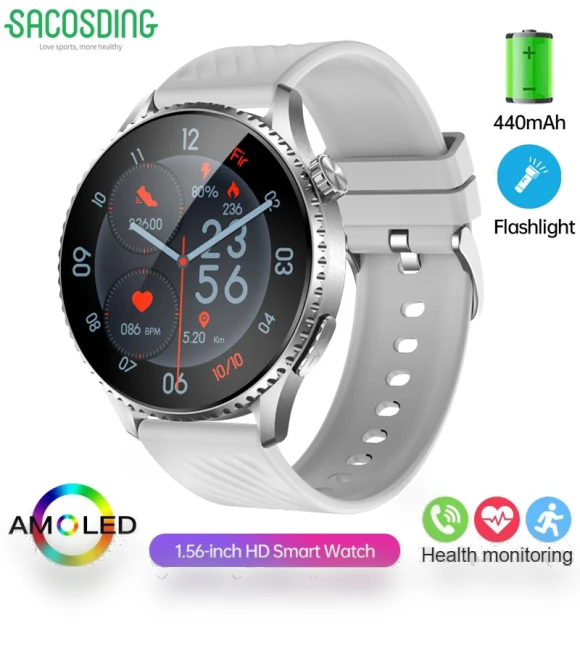Smart Health Monitoring Watch — Smartwatches, SACOSDING