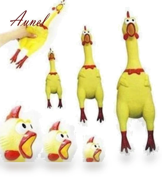 Smart Rubber Chicken Toy — Executive Desk, Zoeneed