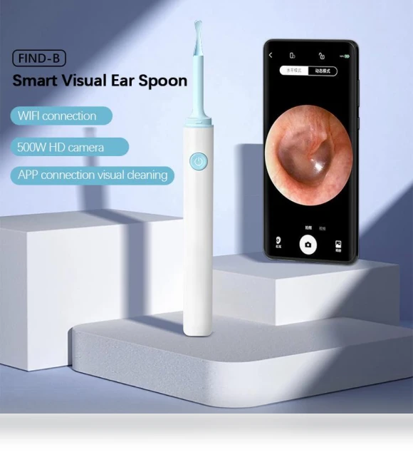 Smart Visual Ear Picker Cleaner — Syringes, Xiaomi