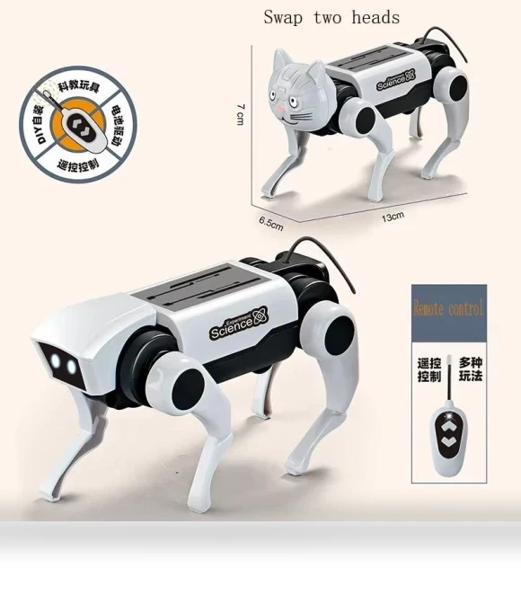 Solar-Powered Robot Dog Toy — Solar Power, Happy Camp