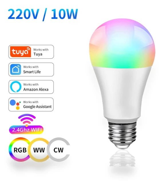 WiFi Smart Bulb LED Lamp — LED, Build My Home