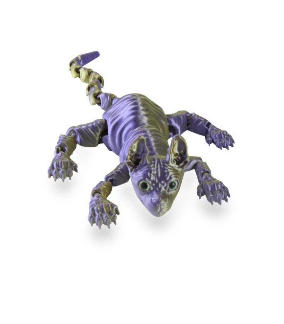 3D Printed Hinged Sphinx Toy — Dolls & Figures, bukaixindianpu