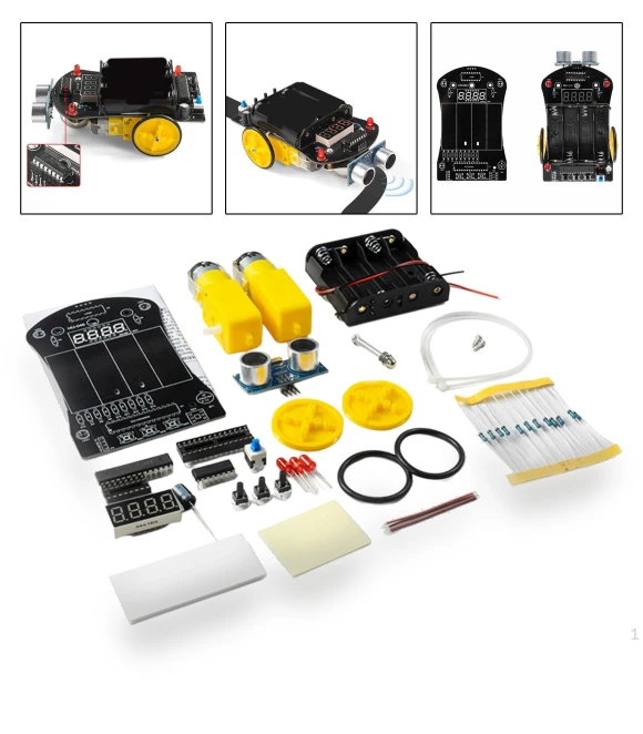 Compact Smart Robot Car Kit — Construction Kits, Deals2019ing