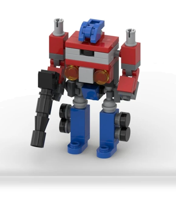Compatible MOC Exoskeleton Robot Mech Building Blocks — Construction Kits, Super Go