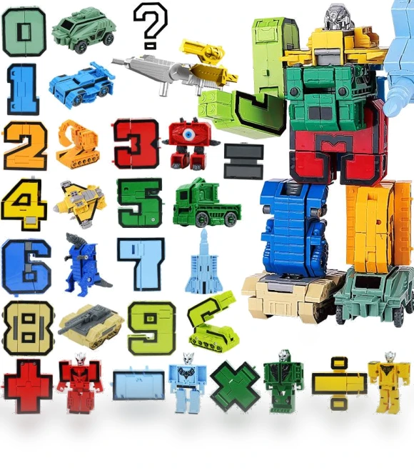 Digital Transforming Robots — Construction Kits, TK Toys