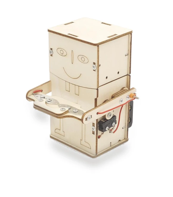 DIY Coin-Swallowing Robot Science Experiment Puzzle Model — Science Kits, TinyJoy
