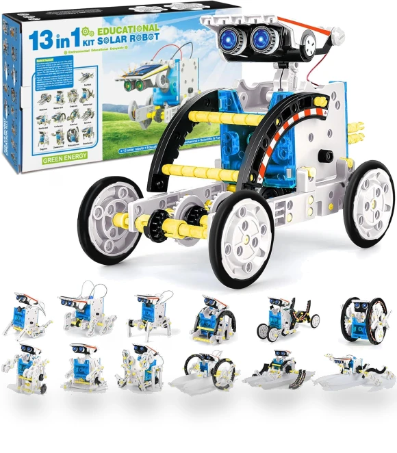 DIY Solar-Powered Toy Car & Intelligent Robot Kit — Solar Power, TrendVibeCN