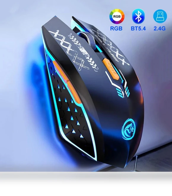 Dual Mode Bluetooth 5.4 Mouse — Mouse Pads, Meiteai-All