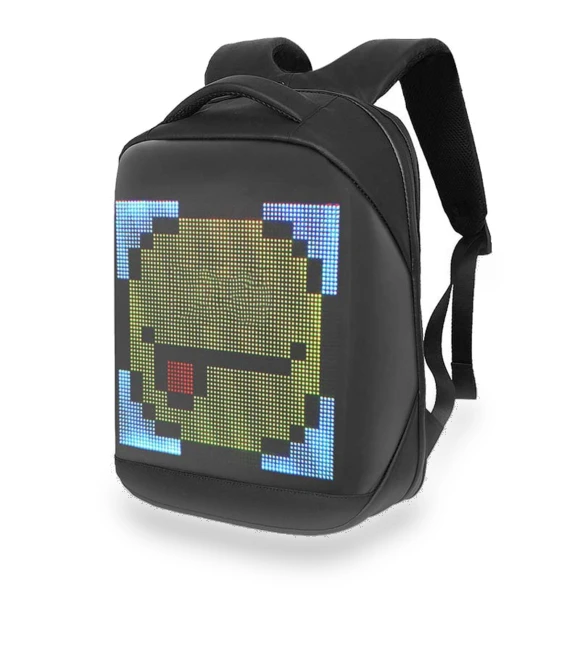 Fashion LED Backpack — Casual Daypacks, Ren Peishi