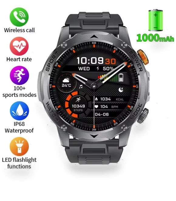 Large Capacity Smartwatch — Smartwatches, QLY Online