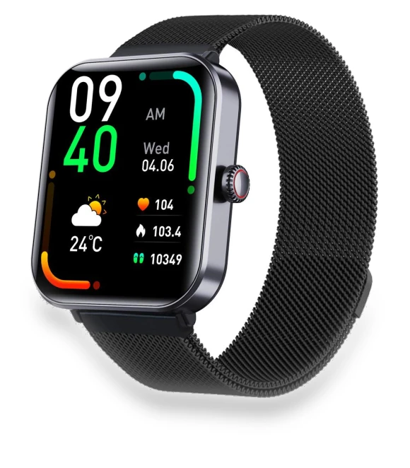 Milanese Strap Smart Watch — Smartwatches, Tiktkkkk