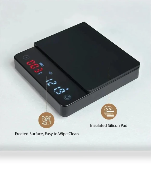 Mini Nano Coffee Scale with Timer — Coffee Scoops, Various wearables